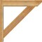 Ekena Millwork Traditional Slat Rough Sawn Outlooker, Western Red Cedar, 6"W x 28"D x 28"H OUT06X28X28TRA06RWR - alternate 4